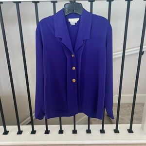 Vintage Che Studio Jewel toned blouse